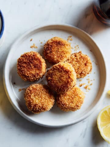 Japanese Crab Croquettes with Tonkatsu Sauce Recipe