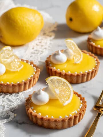 Vegan Lemon Tarts Recipe