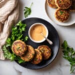 Salmon Patties with Spicy Aioli Recipe