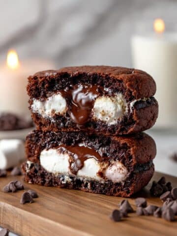 Super Easy Chocolate Cheesecake Cookies Recipe