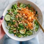Crispy Rice Salad with Cucumbers and Herbs Recipe
