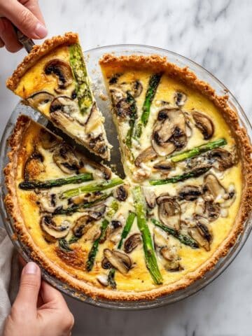 Springy Vegetable Quiche Recipe