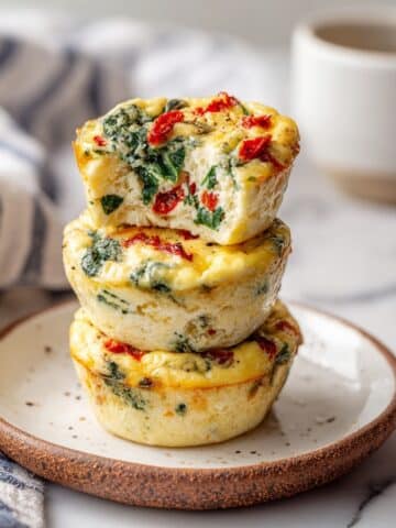 Cottage Cheese Egg White Bites {High Protein Meal Prep} Recipe