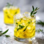 Pineapple Basil Rum Cocktail Recipe