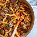 One-Pot Vegan Sausage Pasta Recipe