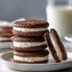 Homemade Oreo Cookies with Cream Filling Recipe