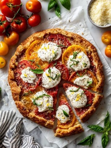 Heirloom Tomato Galette Recipe
