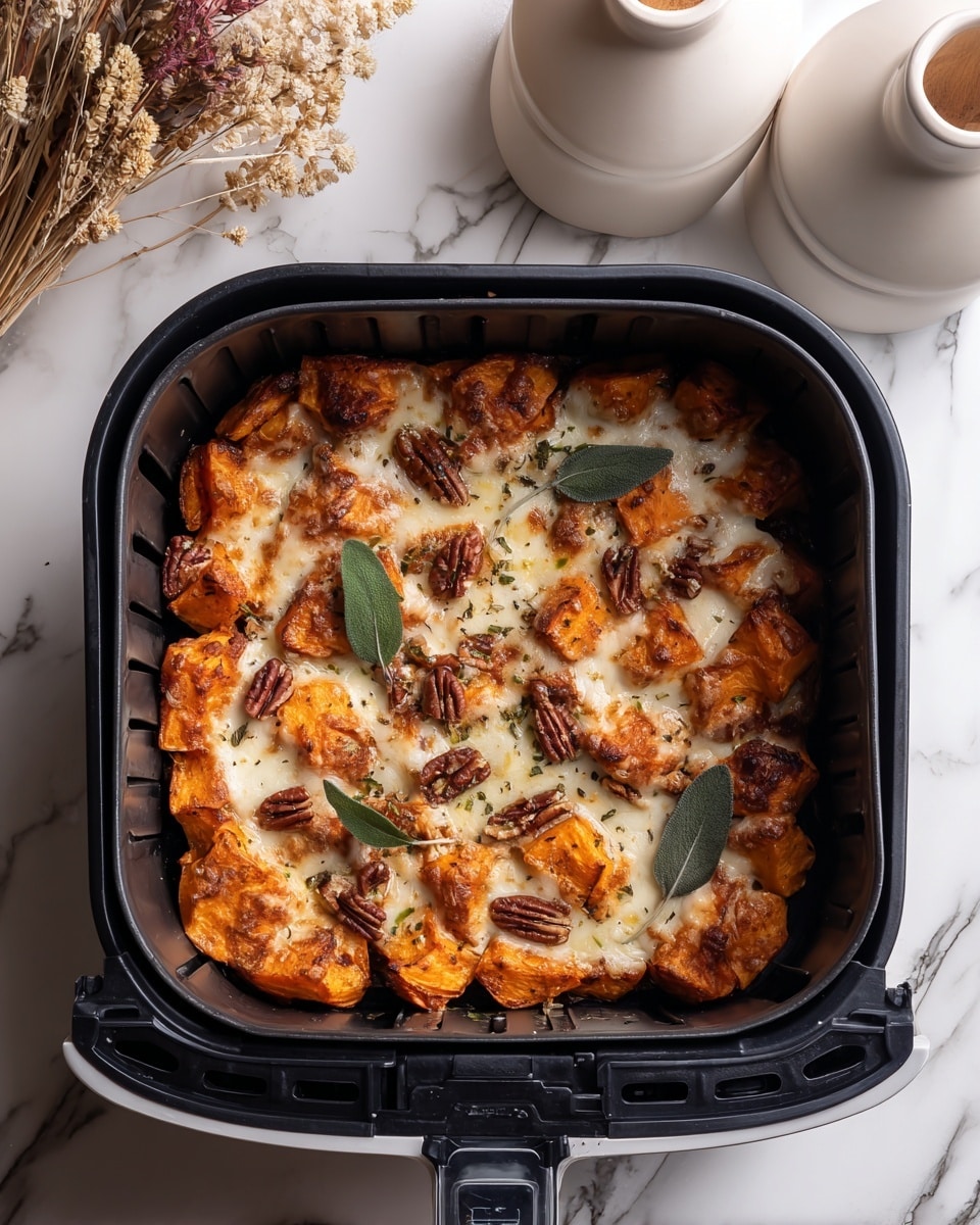 Air Fryer Pumpkin Gnocchi Bake Recipe - Recipe Image