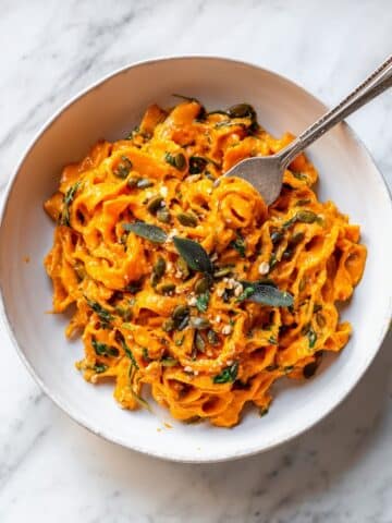 The BEST Pumpkin Pasta Recipe