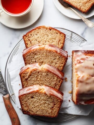 Chai Spiced Pound Cake with Brown Butter Glaze Recipe
