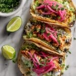 Corn Salad & Bean Tacos Recipe