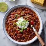 Easy Three Bean Vegan Chili Recipe