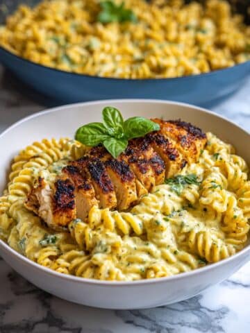 Creamy Chicken and Fusilli Pasta with Smoked Paprika Recipe