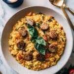 Creamy Schneider Sausage Risotto Recipe