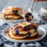 Fluffiest Blueberry Pancakes Recipe