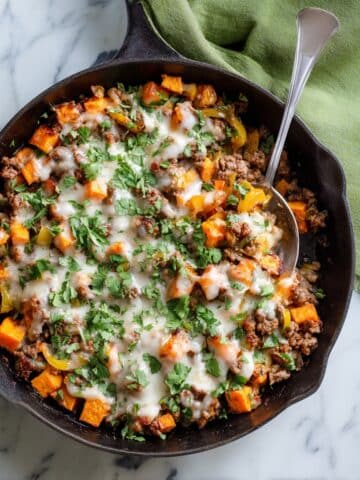 Ground Turkey and Sweet Potato Skillet Recipe