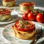 Tomato Mushroom Mini Quiches Recipe