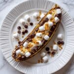 Air Fryer S’mores Banana Boats Recipe