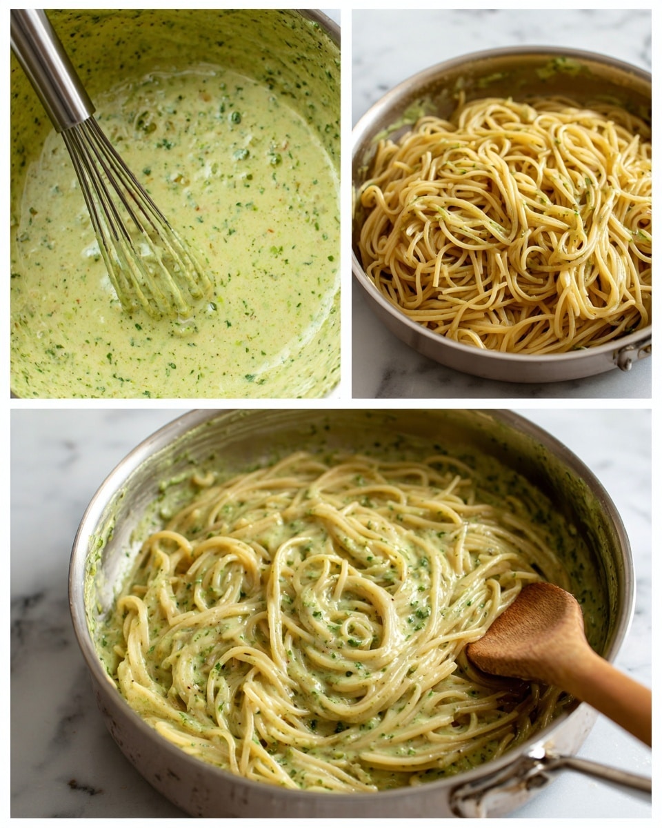 Creamy Pesto Pasta Recipe - Recipe Image