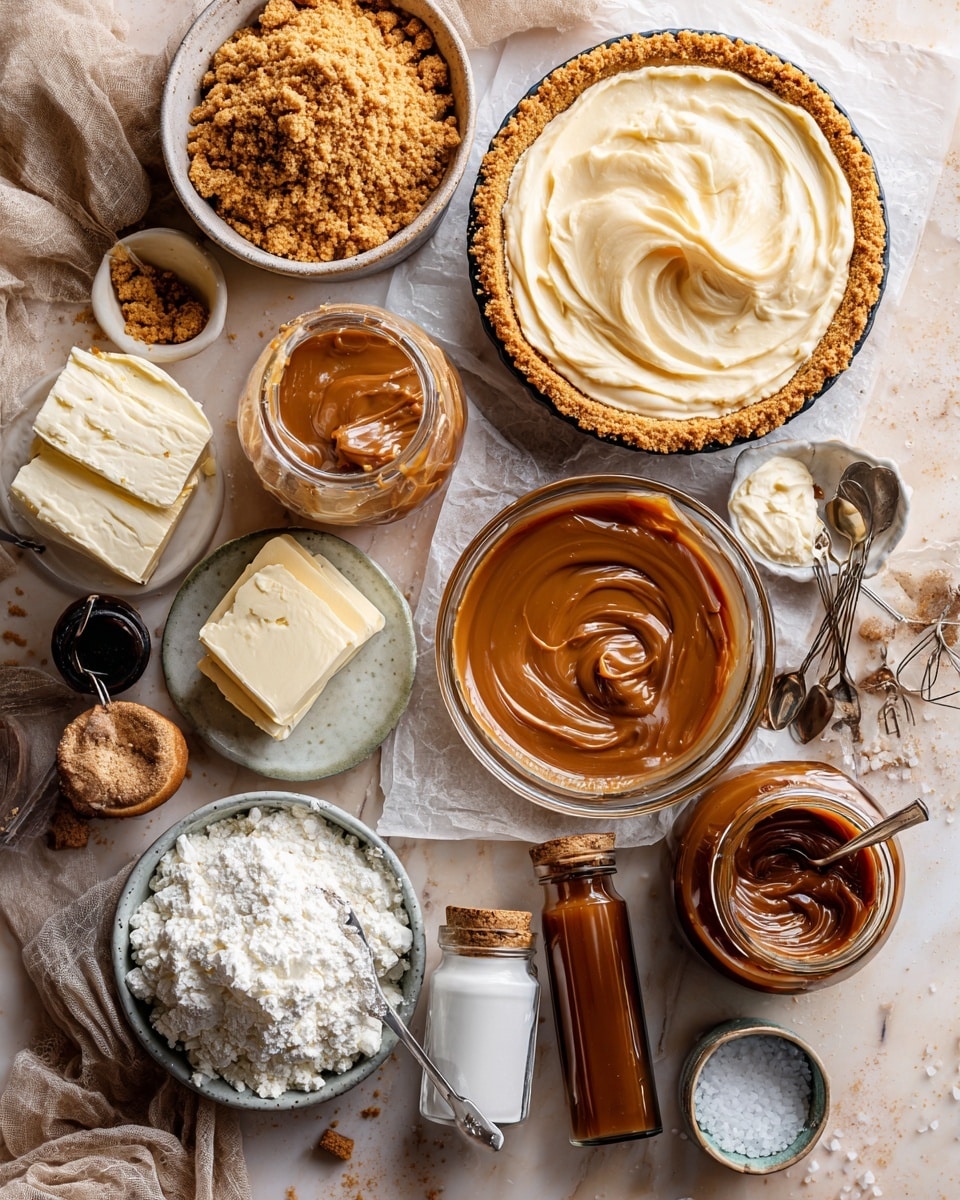 The image shows four steps of making a smooth, creamy orange mixture. In the first step, the mixture is thick and swirled with soft peaks in a white bowl, with a wooden spatula inside. In the second step, woman's hand holds the wooden spatula, spreading the thick creamy mix evenly inside a black round pan on a white marbled surface. The third step shows the pan filled with the mixture, now smooth and flat with a slightly shiny surface. The last step shows the mixture fully spread flat and even inside a white round pan on the white marbled surface. Photo taken with an iphone --ar 4:5 --v 7