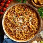 One Pot Pasta with Italian Sausage, Beef, and Cream Recipe