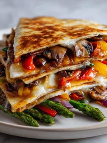 Grilled Vegetable Quesadillas Recipe
