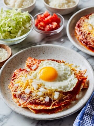New Mexico Stacked Enchiladas Recipe