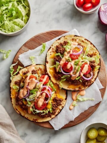 Smash Burger Tacos Recipe