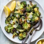 Garlic Parmesan Roasted Broccoli Recipe