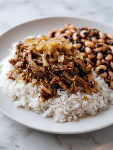Super Simple Slow Cooker Fall Apart Roast Beef Recipe