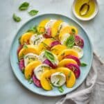 Peach Caprese Salad Recipe