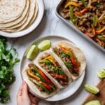 Sheet Pan Steak Fajitas Recipe