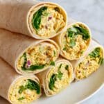 Chickpea Salad Pinwheels Recipe