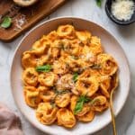 Roasted Tomato Ricotta Tortellini Recipe