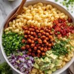 Buffalo Chickpea Pasta Salad Recipe