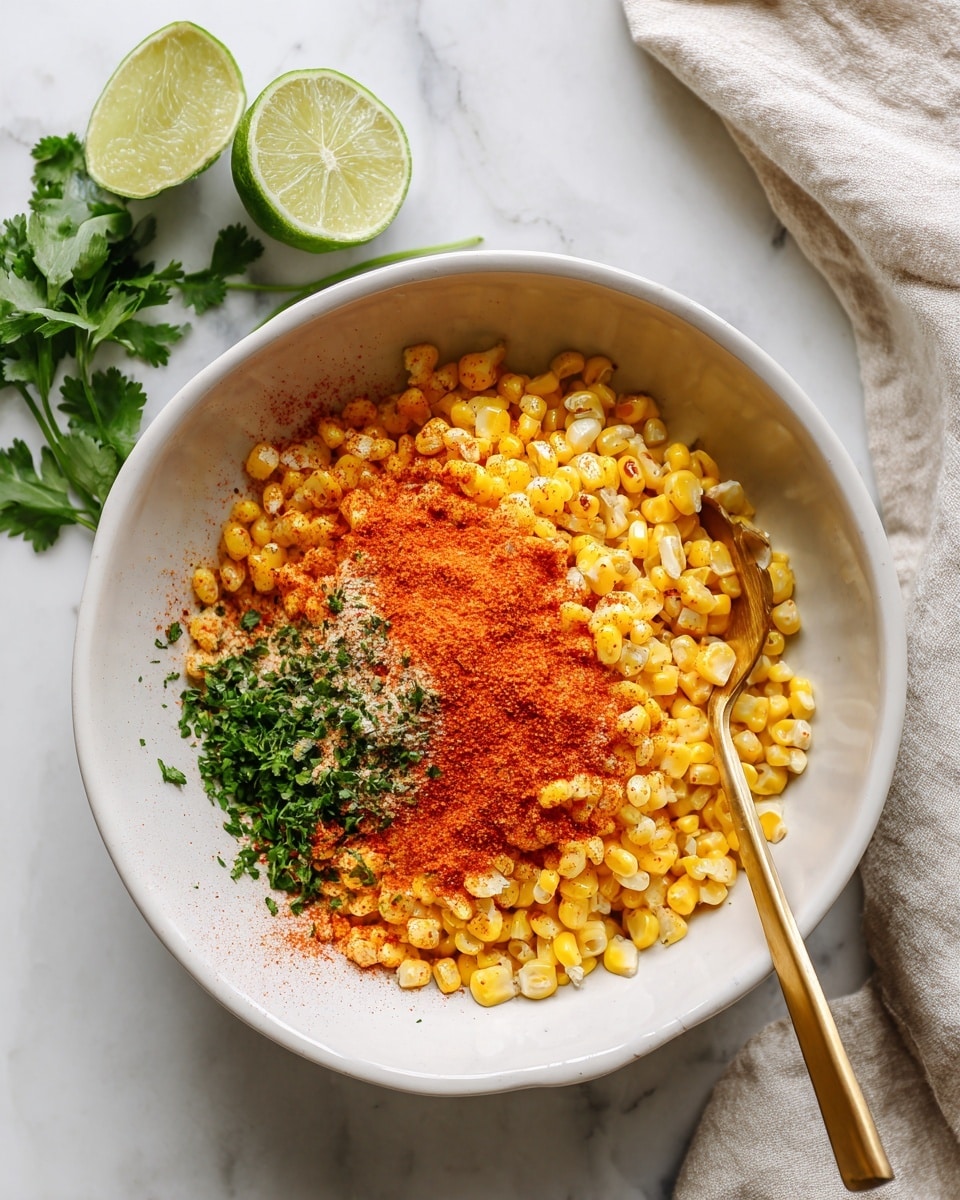 Vegan Grilled Corn Tostadas with Habanero Cream Sauce Recipe - Recipe Image