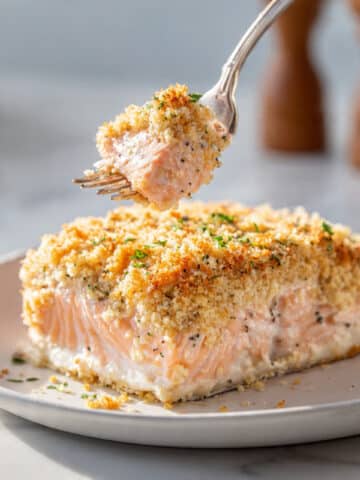 Parmesan Crusted Salmon Recipe