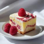 Raspberry Poke Cake with Whipped Cream Frosting Recipe