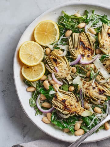 Artichoke White Bean Salad Recipe