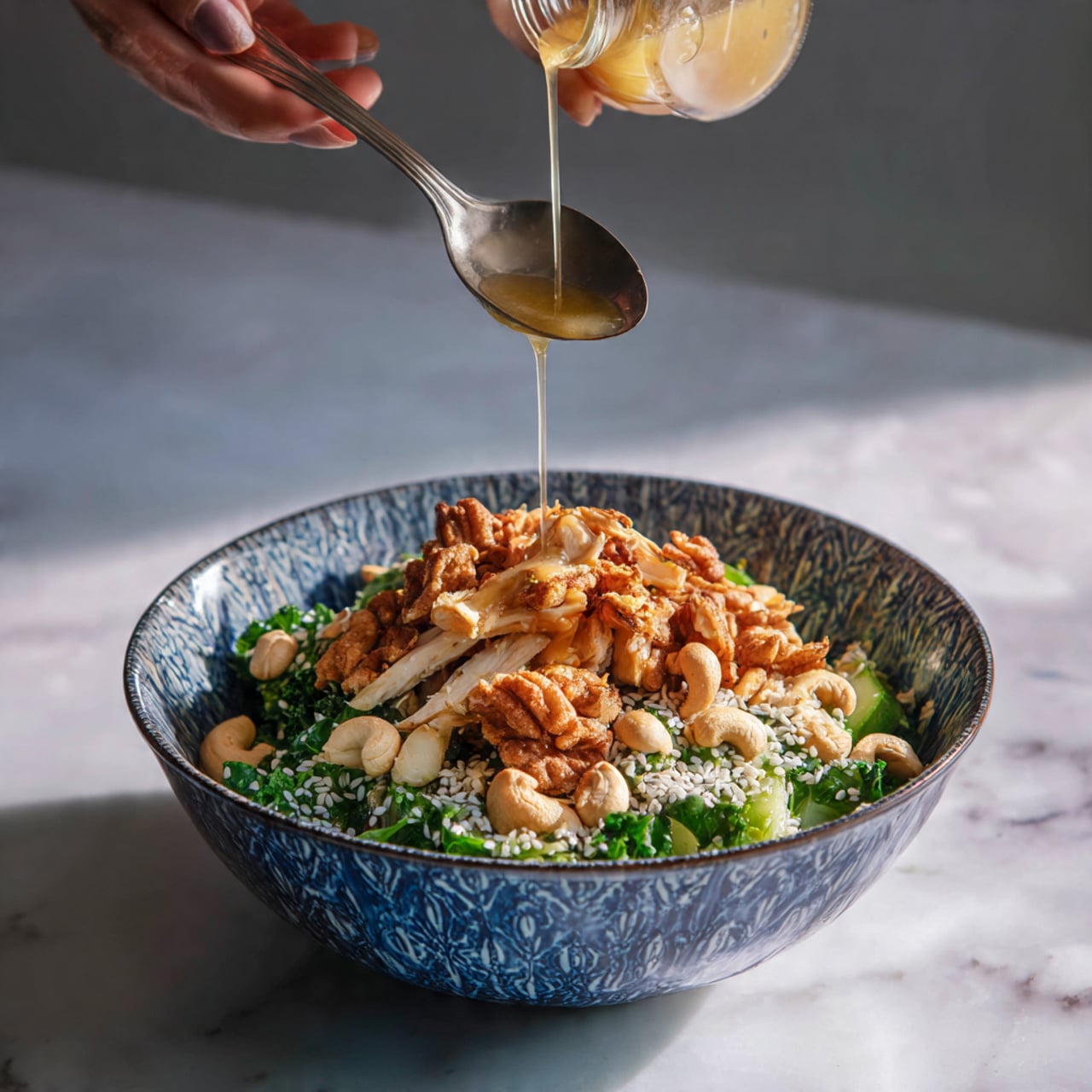 Napa Chicken Salad with Sesame Dressing Recipe - Recipe Image