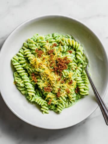 Broccoli Pasta with Garlic Parmesan Breadcrumbs Recipe