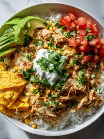 Chicken Mexican Haystacks Recipe