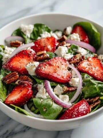 Strawberry Spinach Salad with Poppy Seed Dressing Recipe