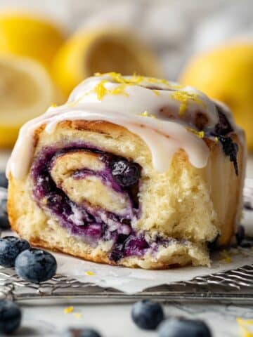 Vegan Blueberry Cardamom Pull Apart Bread Recipe