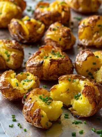 Roasted Smashed Potatoes Recipe
