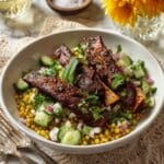 Perfectly Pan-Seared Rosemary Lamb Chops with Mint-Pistachio Pesto Recipe