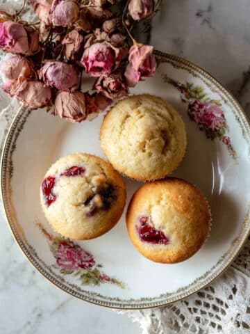 Glazed Raspberry Lemon Poppy Seed Scones Recipe