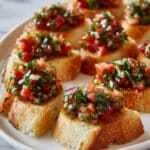 Classic Tomato Bruschetta Recipe
