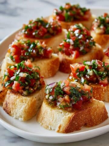Classic Tomato Bruschetta Recipe