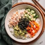 California Roll Sushi Bowls Recipe